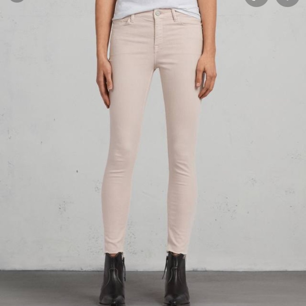 All Saints// grace skinny jeans, size 27